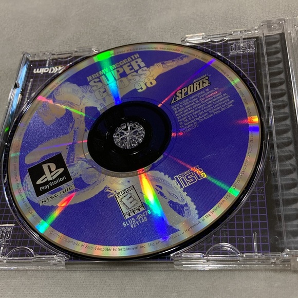 Like New PlayStation Jeremy McGrath Super Cross 98 - Picture 5 of 5